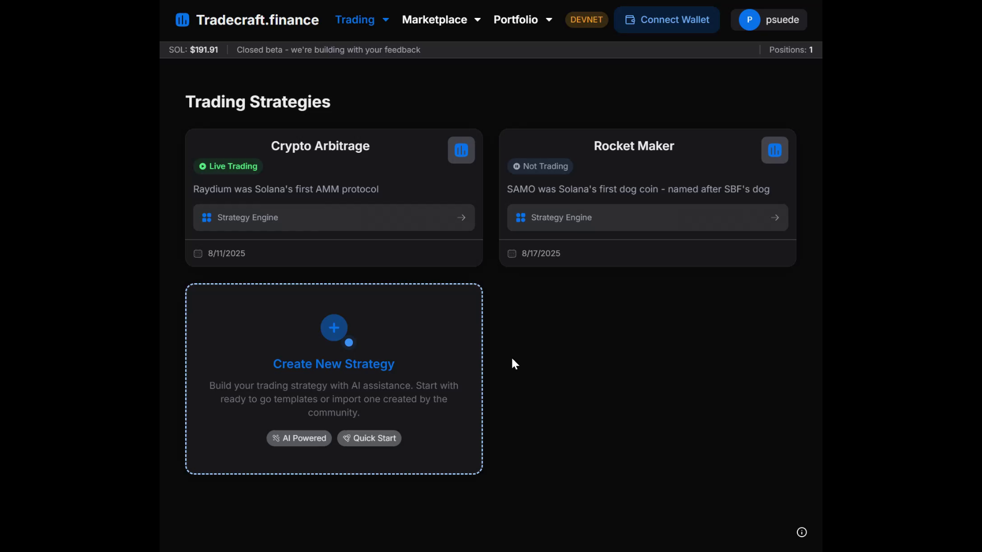 AI-Assisted Strategy Development